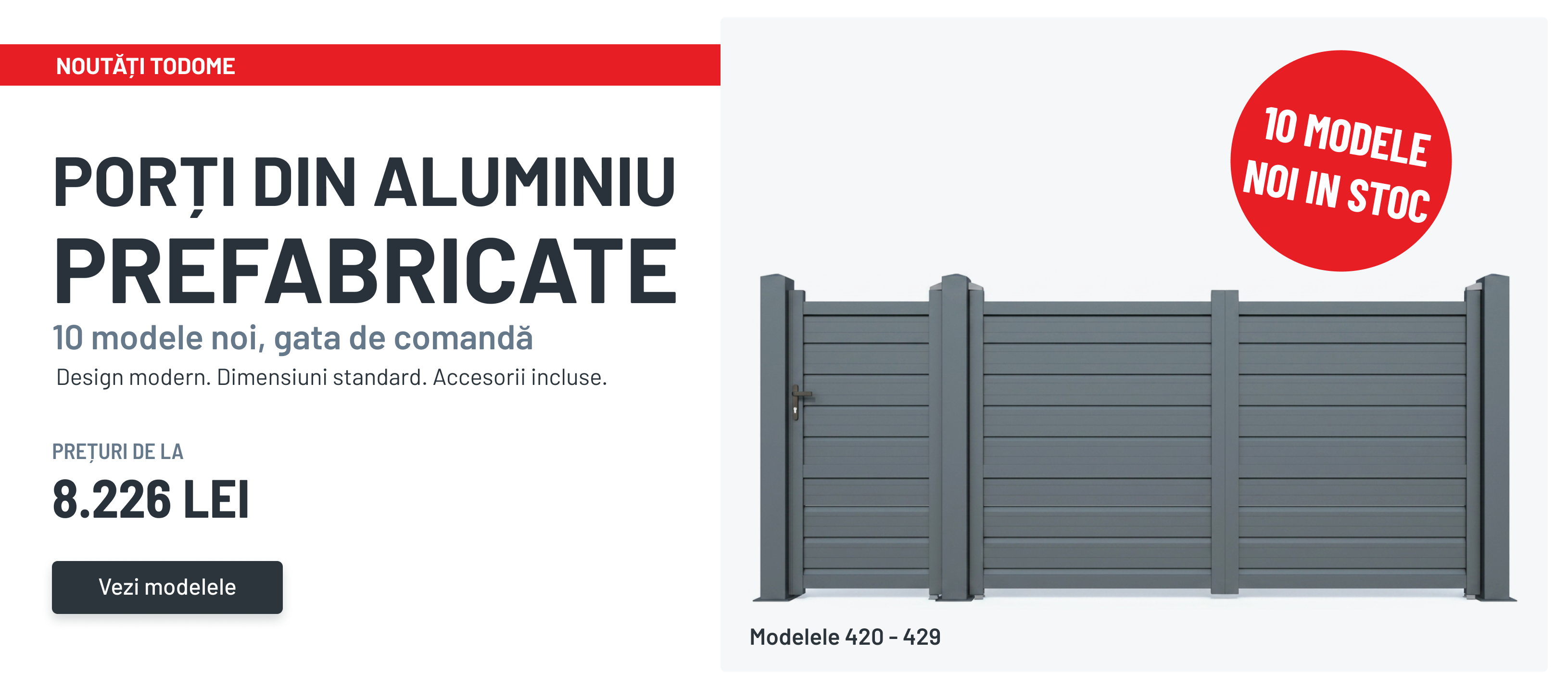 Modele porti aluminiu prefabricate desktop