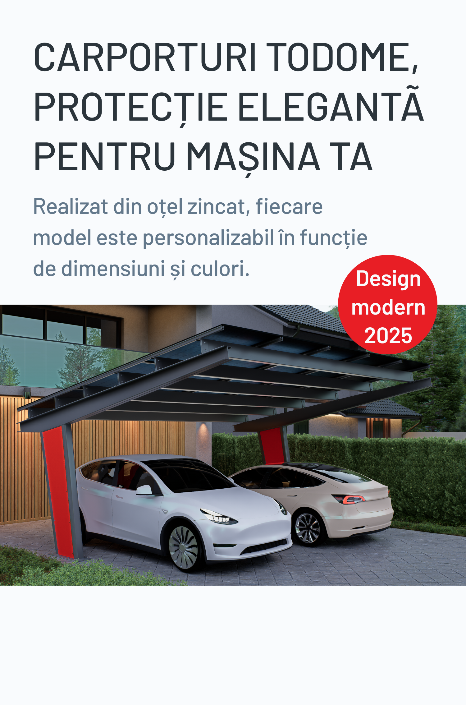 Banner mobil carport Todome