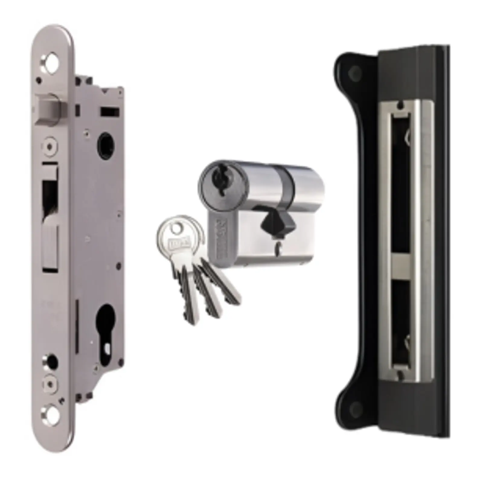 Set broasca Locinox (broasca + butuc + opritor mic) (fr)