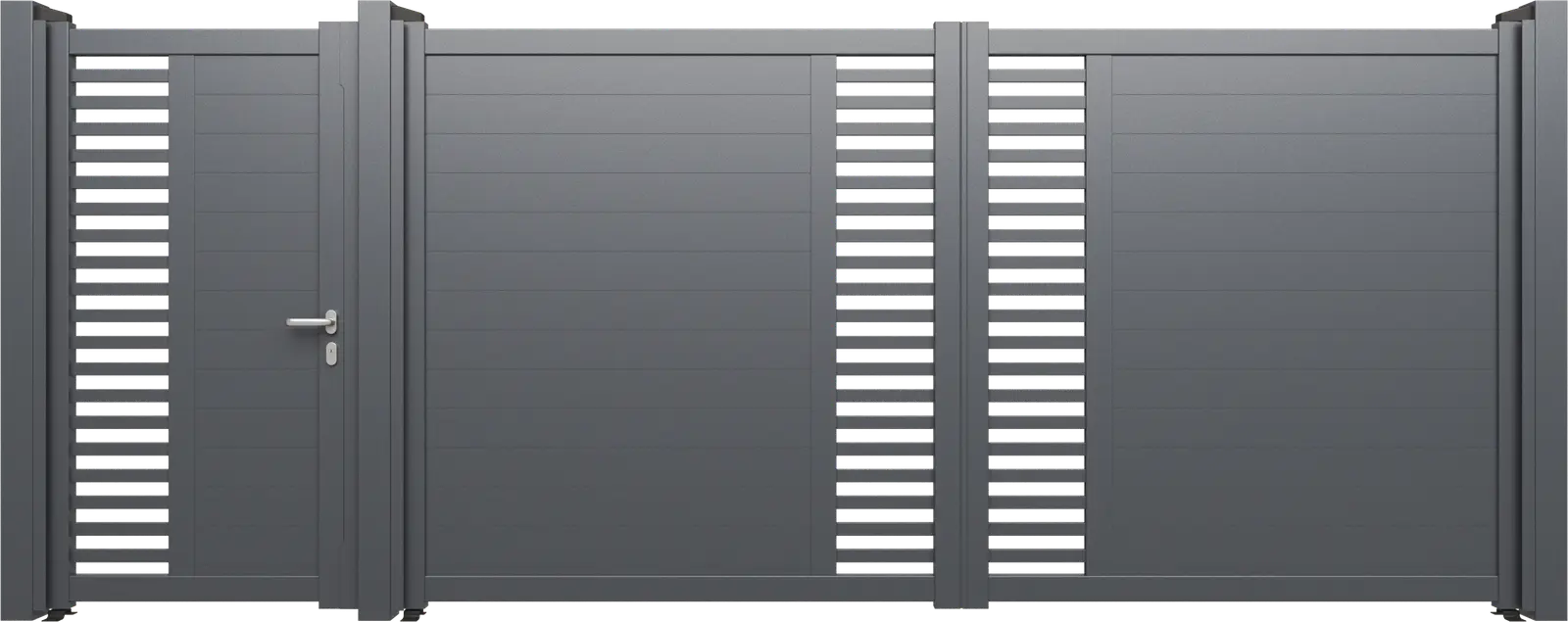 Cancello in alluminio - modello 111 (Copy)