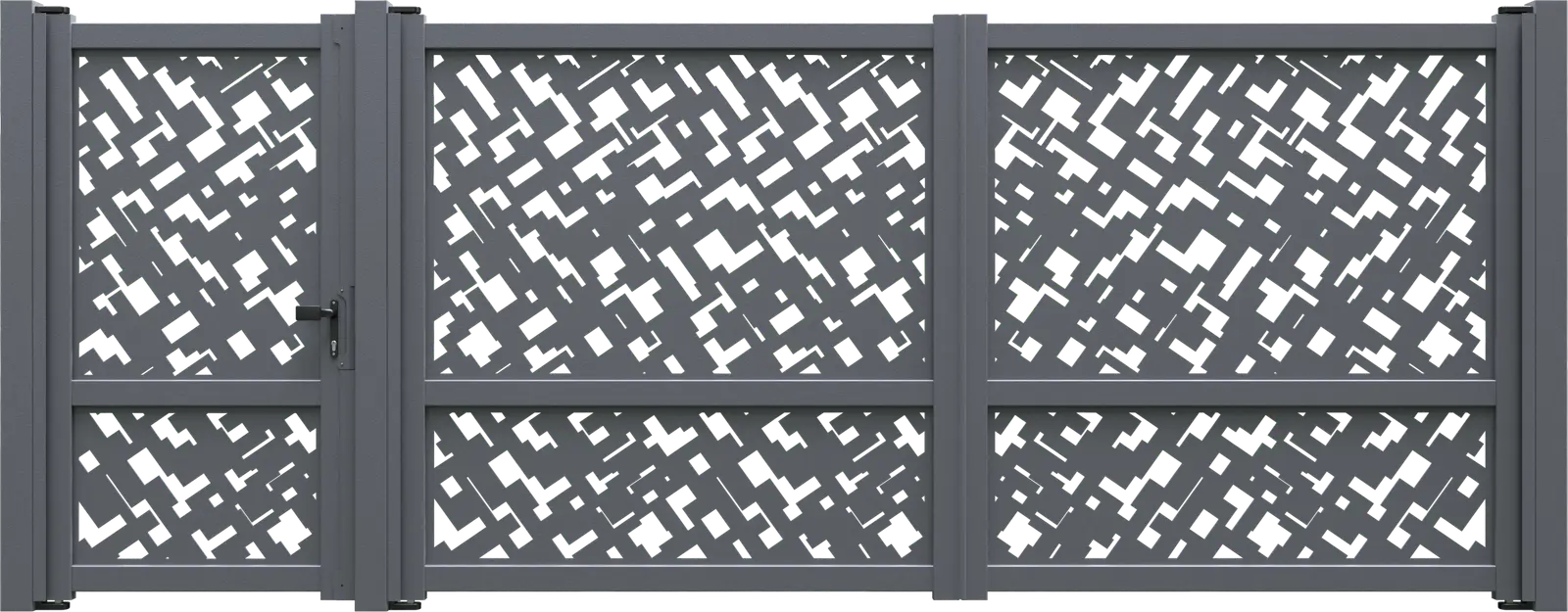 Cancello in alluminio - modello 111 (Copy)