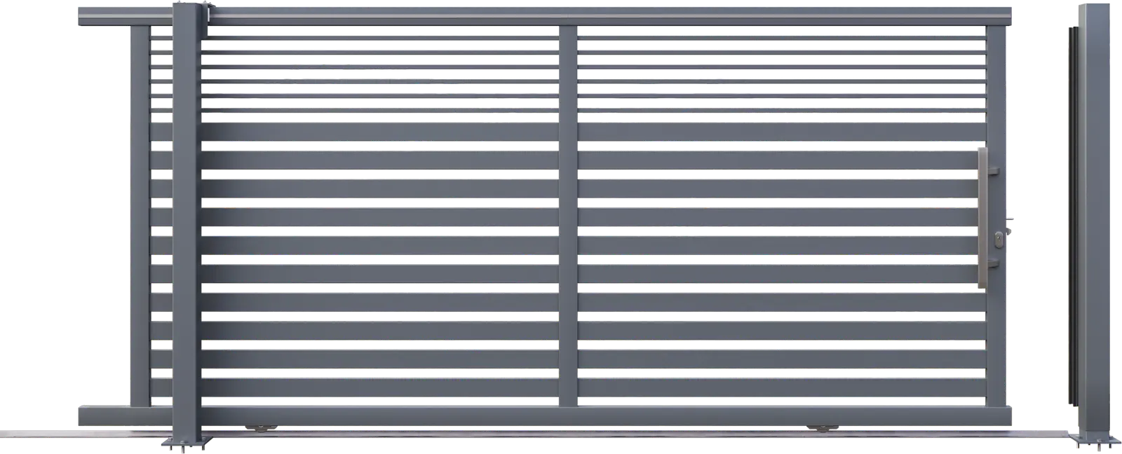 Nagy alumínium tolóajtó - 13-as modell