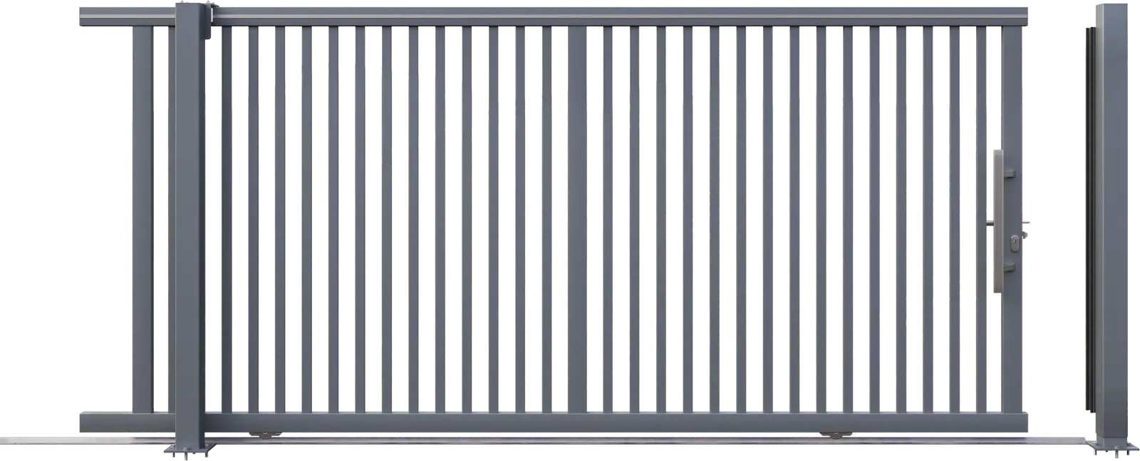 Nagy alumínium tolóajtó - 48-as modell