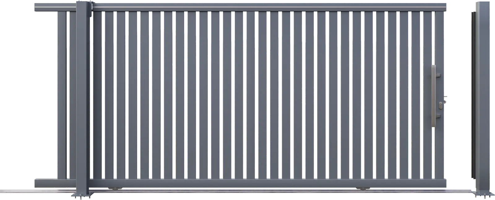 Nagy alumínium tolóajtó - 49-es modell